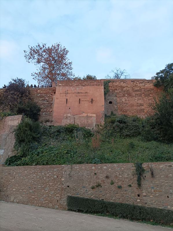 Torre de Barba, en el conjunto palatino de la Alhambra de Granada