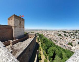 Torre de la Vela de la Alcazaba de la Alhambra