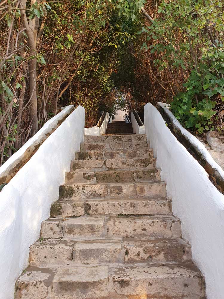 Escalera del Agua del Generalife