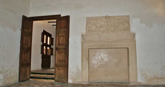 Habitaciones del emperador en la Alhambra de Granada