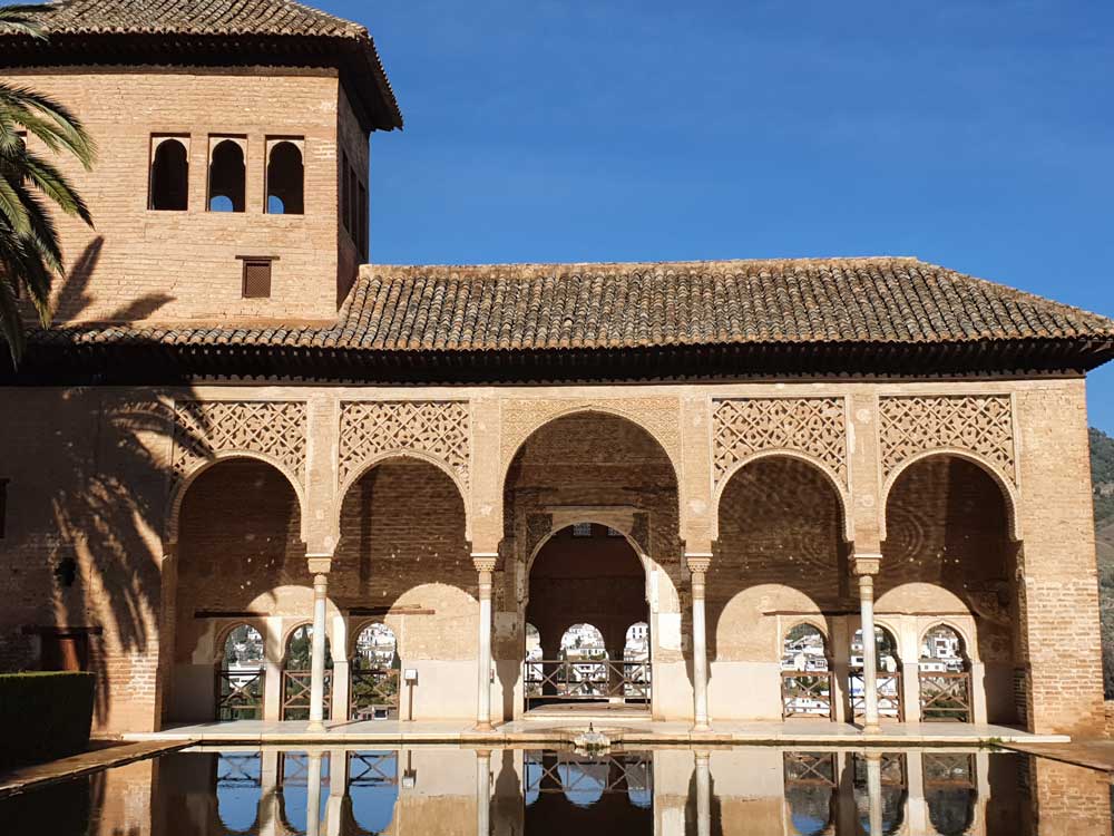 Palacio del Partal de la Alhambra en Granada