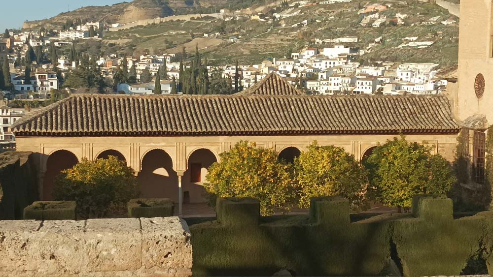 Pórtico del Patio de Machuca. Mexuar de la Alhambra