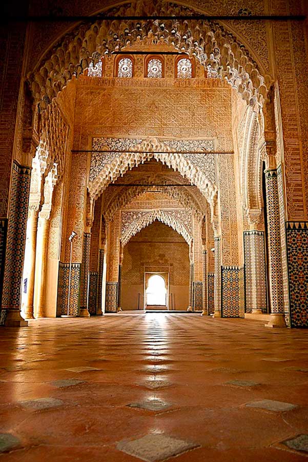 Sala de los Reyes en la Alhambra de Granada